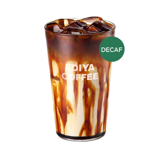 [이디야커피] 디카페인 (L)ICED 흑당 콜드브루