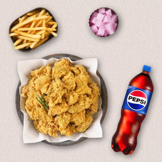 순살후라이드+멕시감자+콜라1.25L