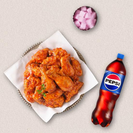 양념치킨+콜라1.25L