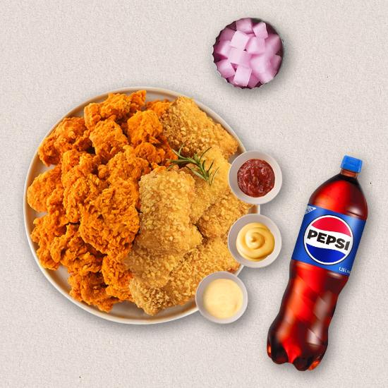 치치반반(치토스순살반+치필링반)+콜라1.25L