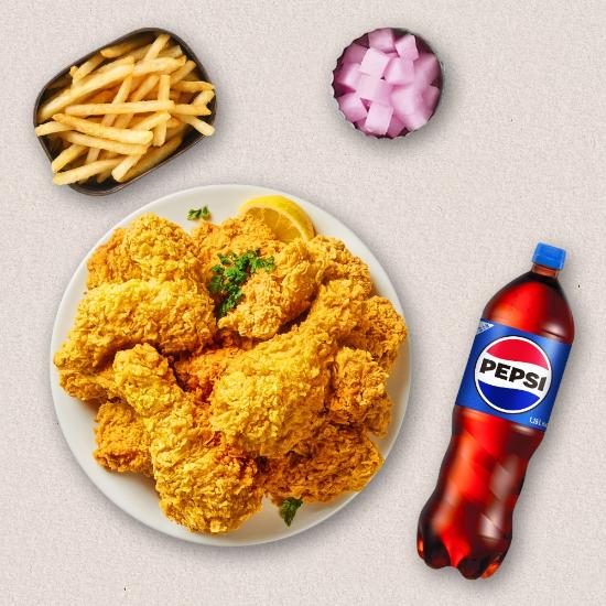후라이드+멕시감자+콜라1.25L