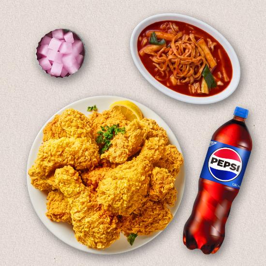 후라이드+어묵퐁당+콜라1.25L