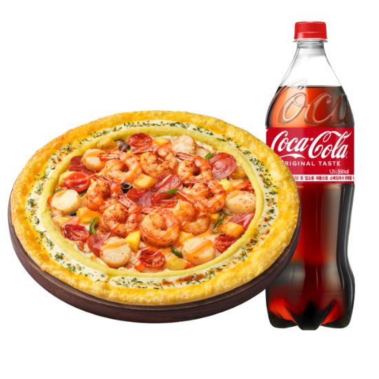 씨푸드킹 리치골드M + 콜라 1.25L