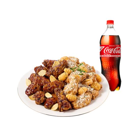 블랙투움바 윙콤보+콜라 1.25L