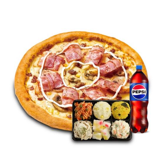 [미스터피자] 포테이토L+홈샐러드+콜라1.25L