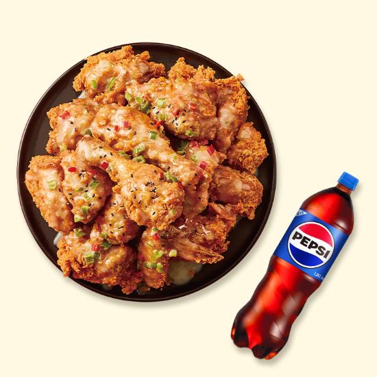 맵슐랭치킨+콜라1.25L