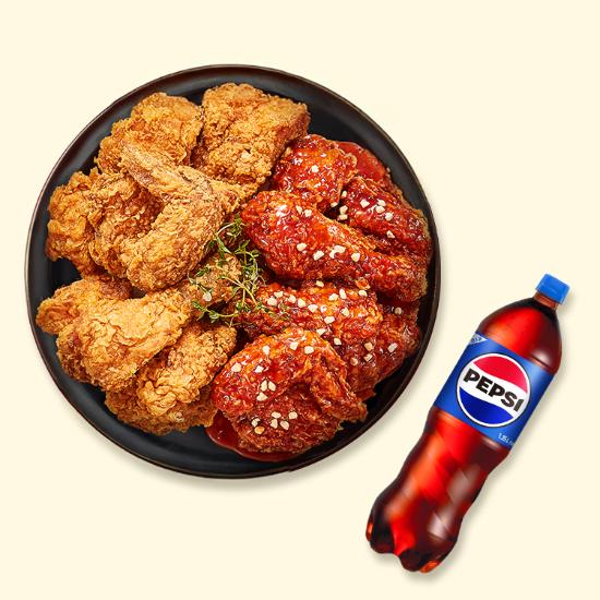 반반치킨+콜라1.25L