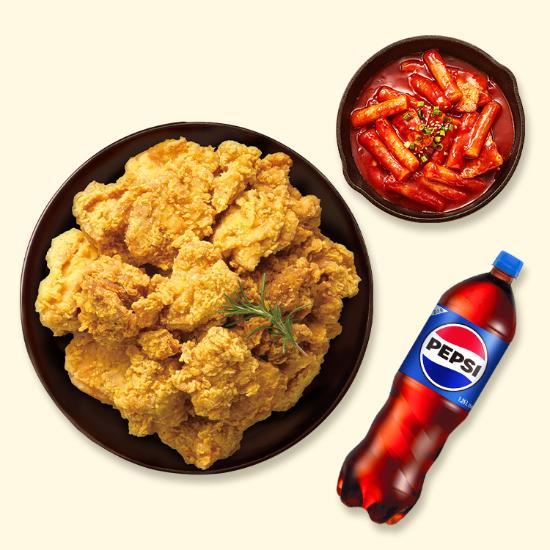 순살치킨+조아떡볶이+콜라1.25L