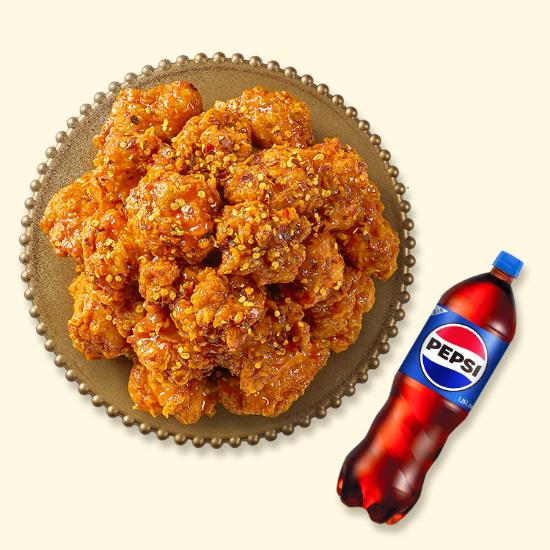 왓더핫순살치킨+콜라1.25L