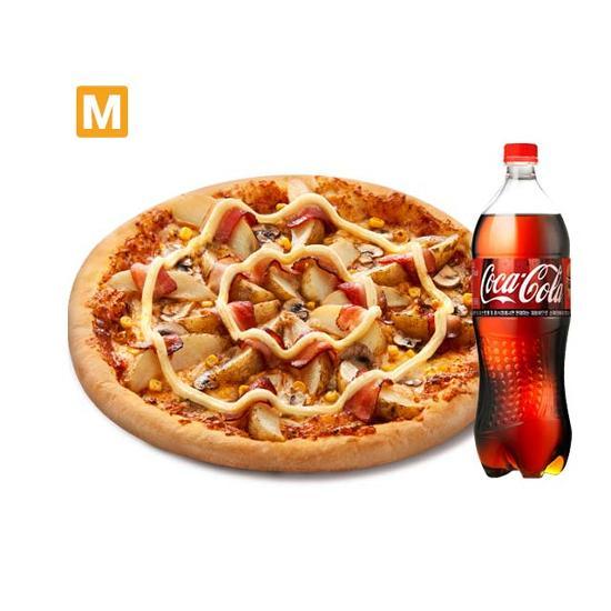 포테이토(오리지널) M + 콜라 1.25L