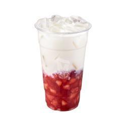 (ICE)딸기라떼